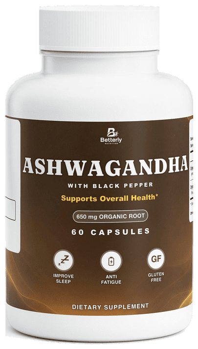 Adaptogens — Betterly ashwagandha bottle