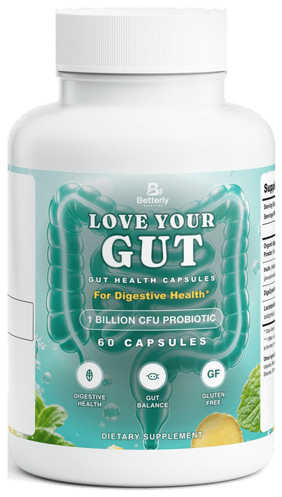Gut Health & Digestion — Betterly gut health bottle