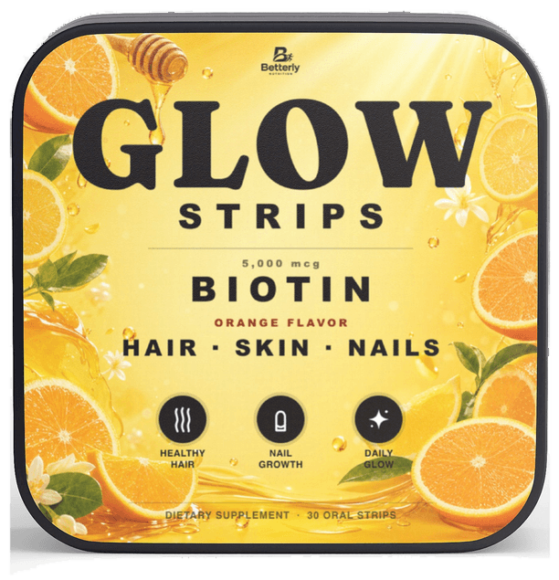 Hair, Skin & Nails — Betterly hair skin and nails strips bottle