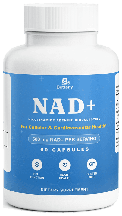 NAD+ & Longevity — Betterly nad bottle